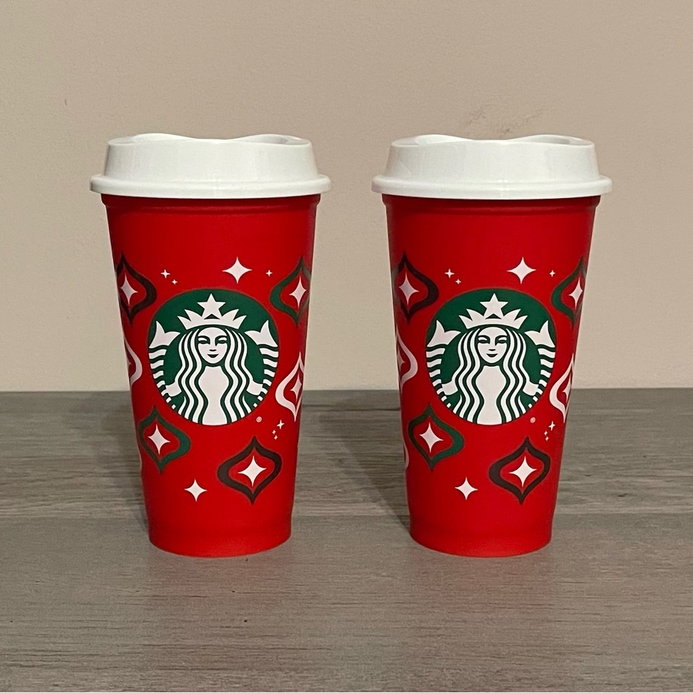 Starbucks Red Cup Day 2023 Reusable Cups (2 Pack) – Holiday Limited Edition